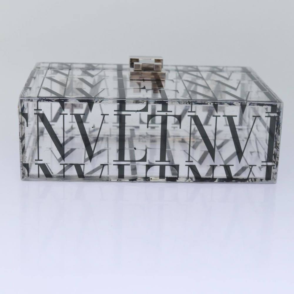 VALENTINO Hand Bag Plastic 2way Clear Auth 78373A - Picture 5 of 16